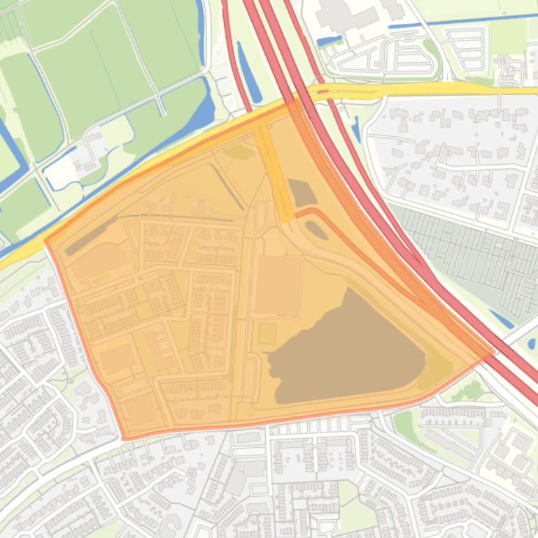 Kaart van de buurt Helsdingen.