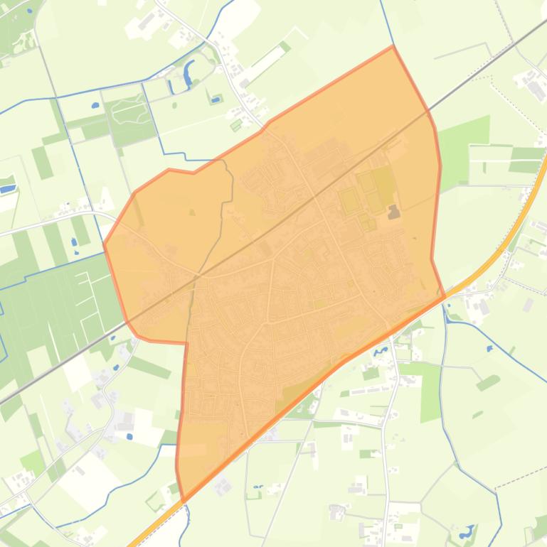 Kaart van de buurt Helvoirt.