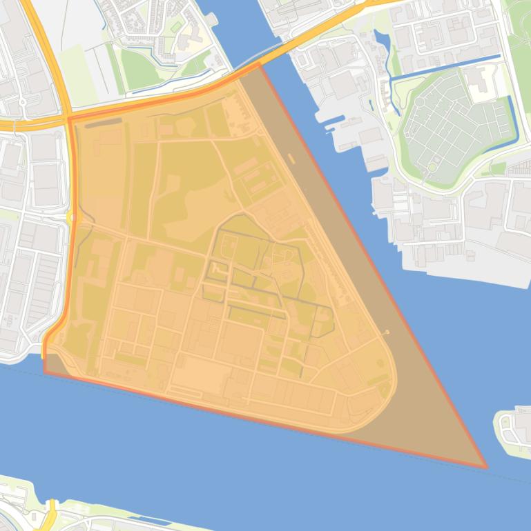 Kaart van de buurt Hembrugterrein.