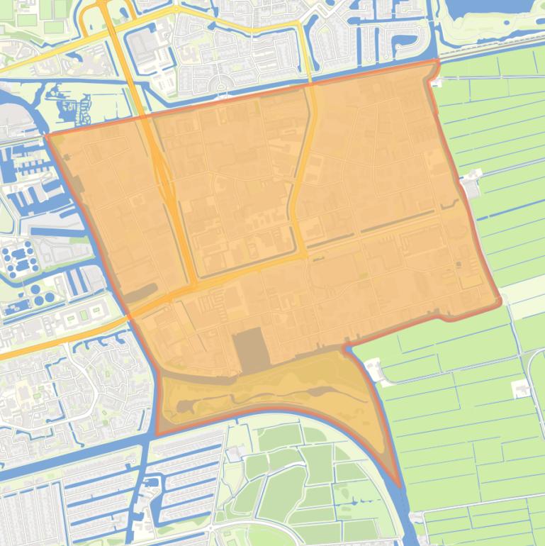 Kaart van de buurt Hemrik.