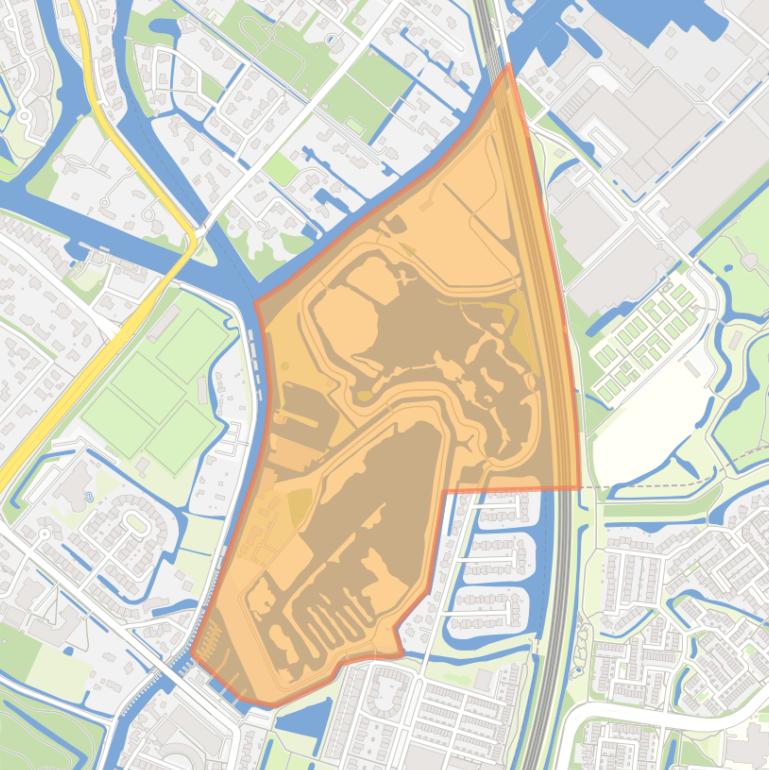 Kaart van de buurt Hennepoel.