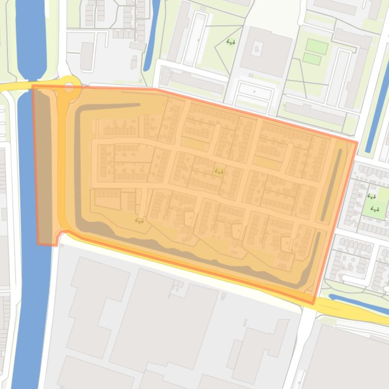 Kaart van de Herenbuurt.