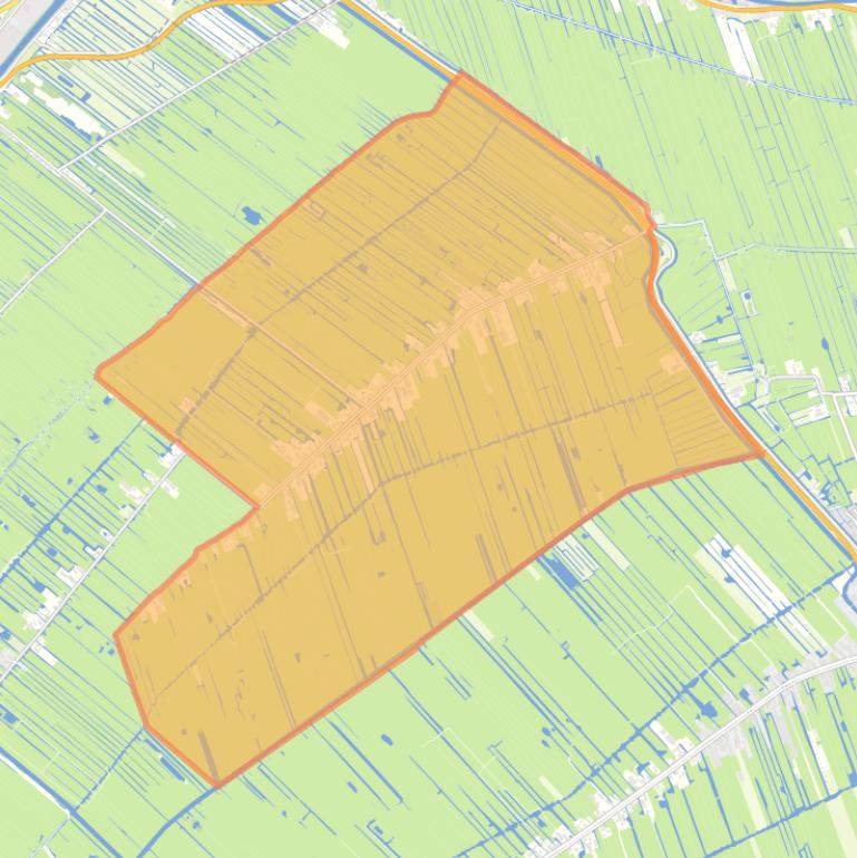 Kaart van de buurt Het Beijersche.