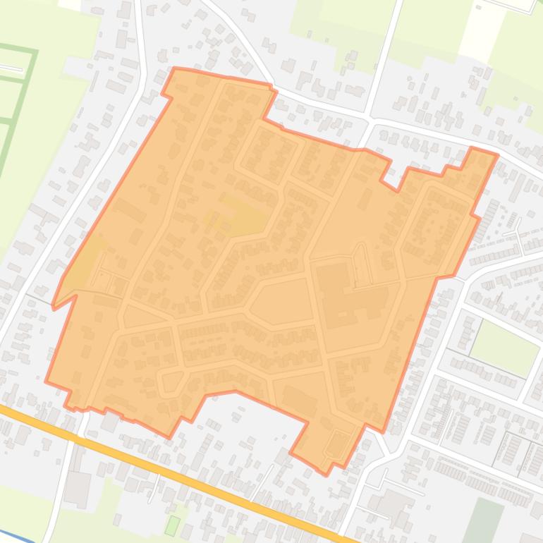 Kaart van de buurt Het Bosje.