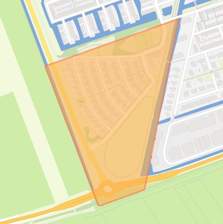 Kaart van de buurt Het Groene Balkon.