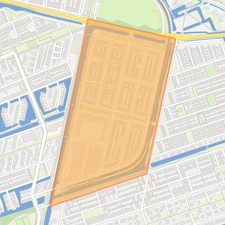 Kaart van de buurt Het Hart.