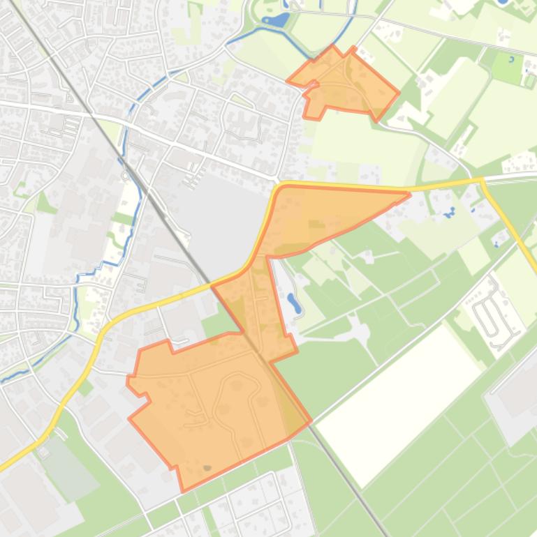 Kaart van de buurt Het Hungeling.