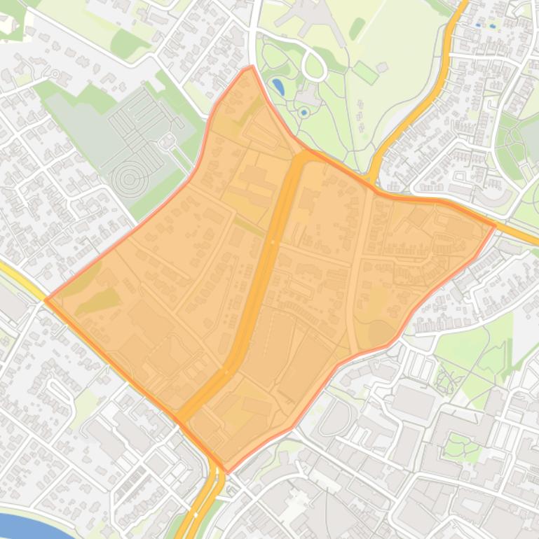 Kaart van de buurt Het Loo.