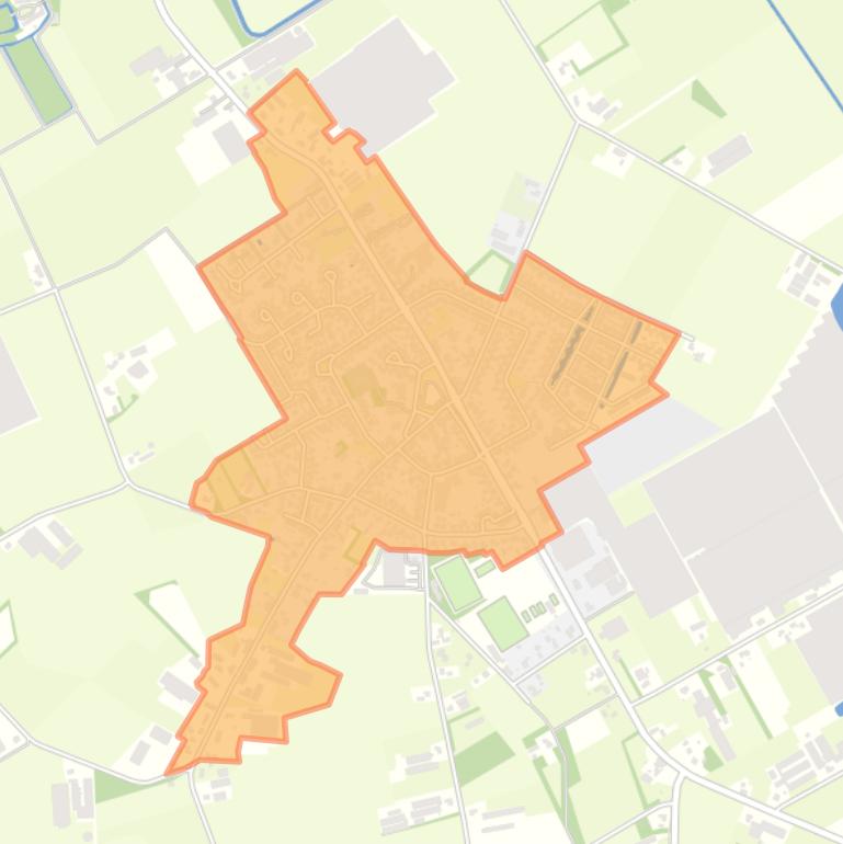 Kaart van de buurt Heusden centrum.