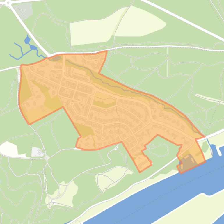 Kaart van de buurt Heveadorp.