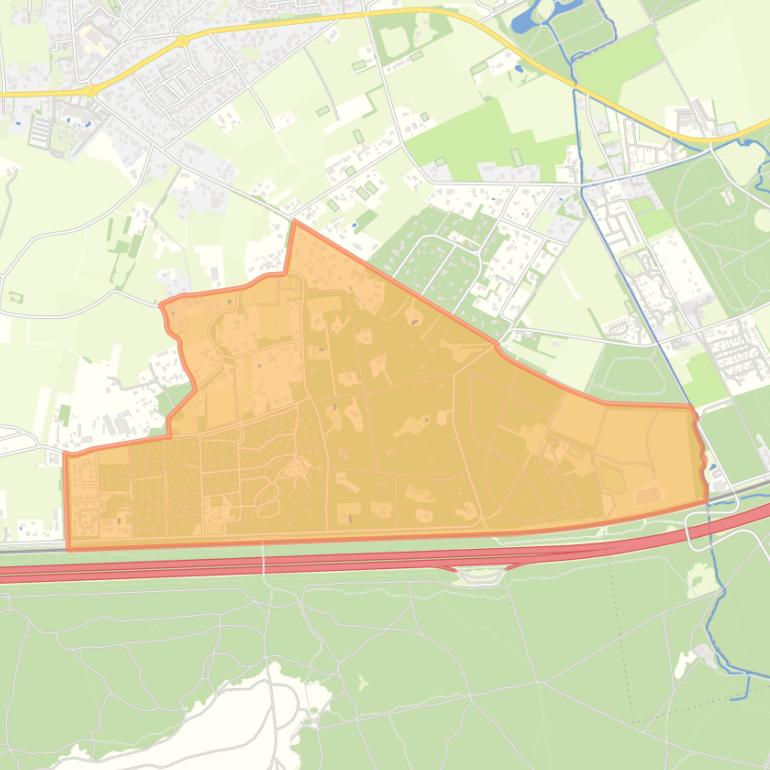 Kaart van de buurt Hierden De Duinen.