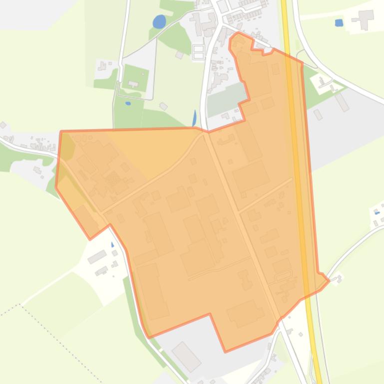 Kaart van de buurt Hoek en Bosch.