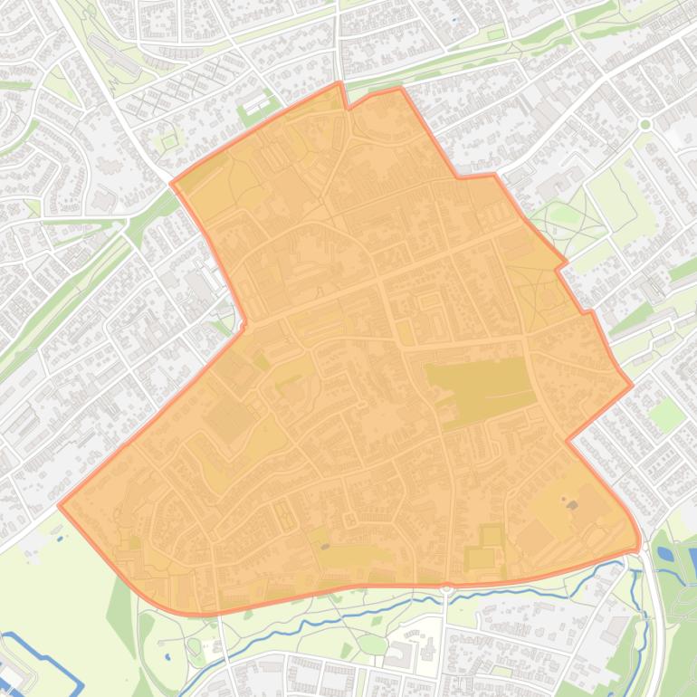 Kaart van de buurt Hoensbroek-Centrum.