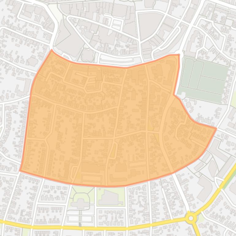 Kaart van de buurt Hofstee en De Delle.