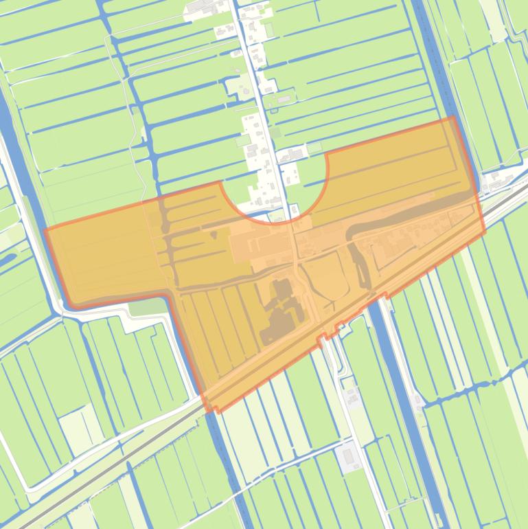 Kaart van de buurt Hogebrug.