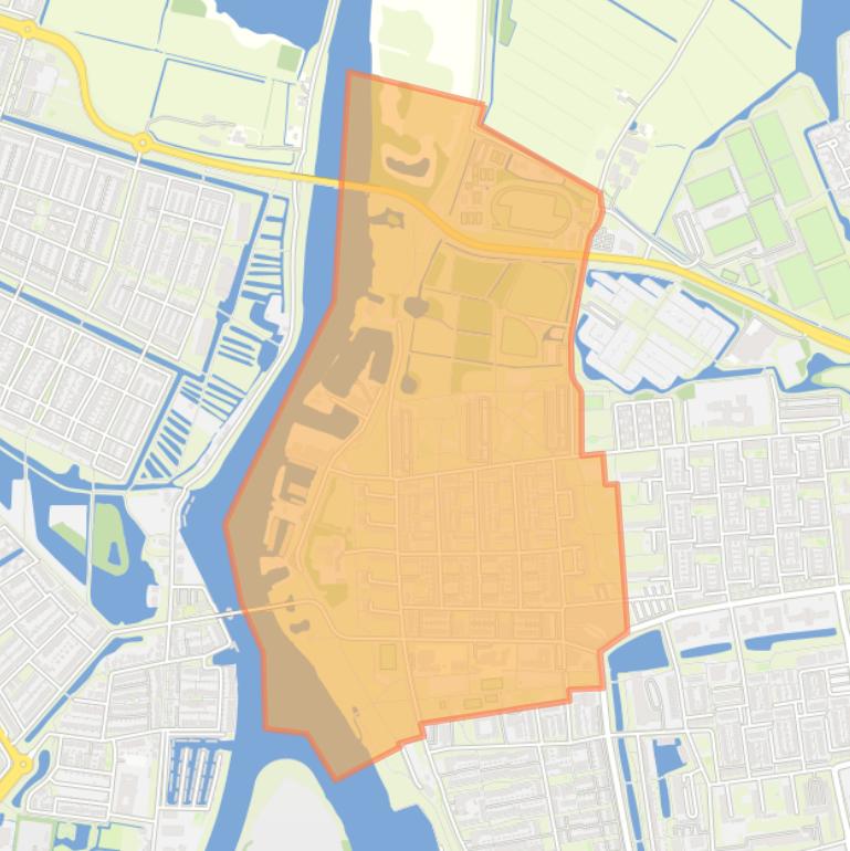 Kaart van de buurt Holtenbroek II.