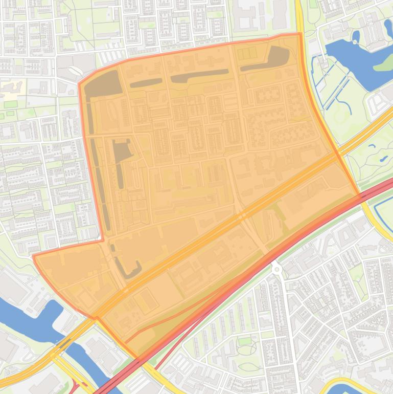 Kaart van de buurt Holtenbroek IV.