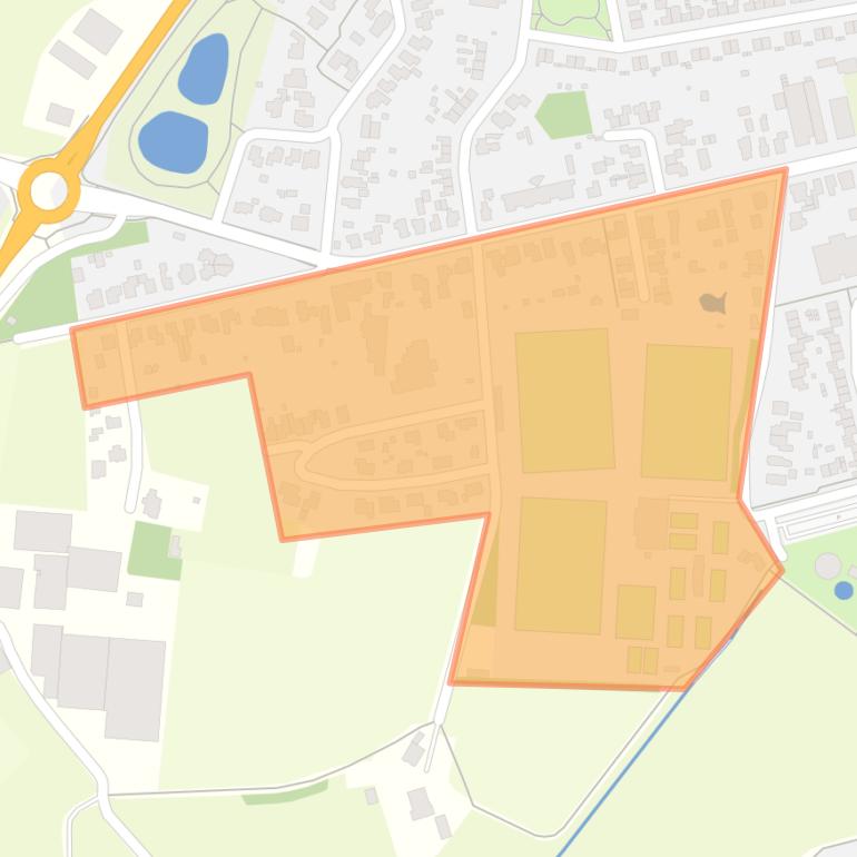 Kaart van de buurt Hondelink.