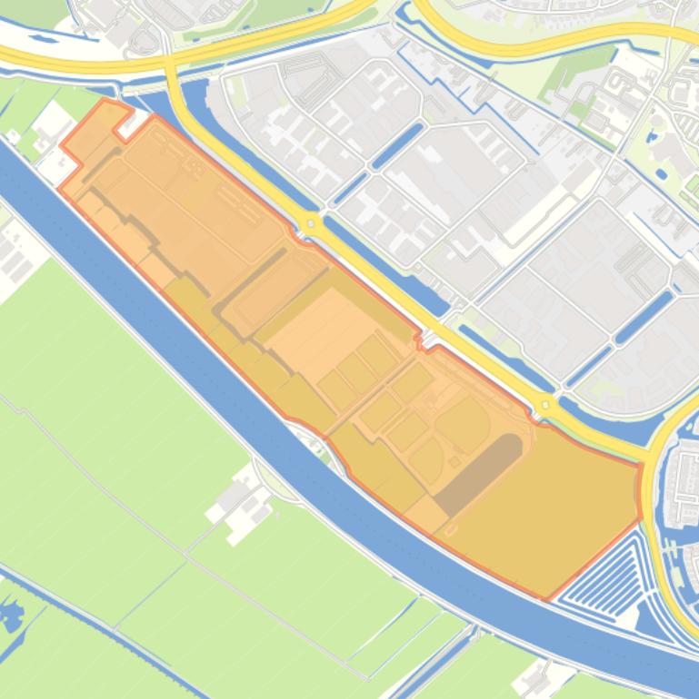 Kaart van de buurt Honen.