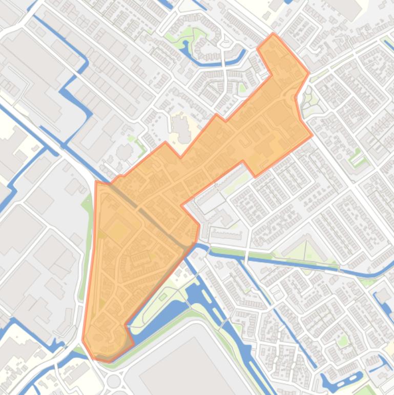 Kaart van de buurt Honselersdijk centrum.