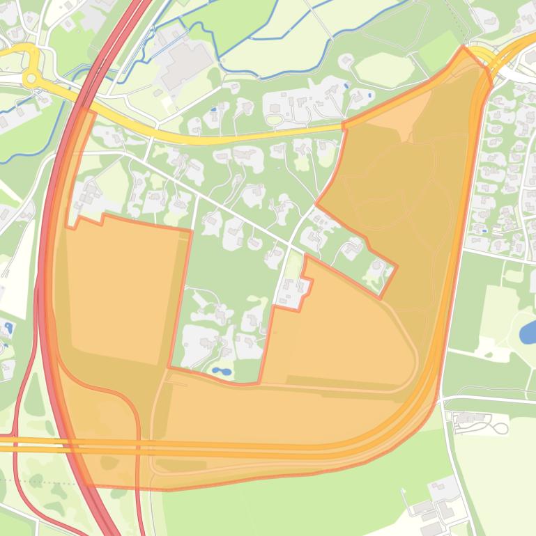 Kaart van de buurt Hoog Doorwerth.