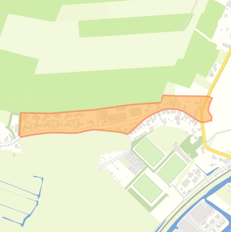 Kaart van de buurt Hoogblokland-Noord.