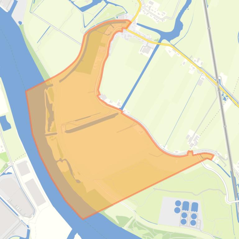 Kaart van de buurt Hooge Nespolder.