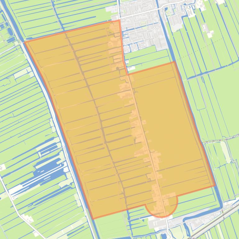 Kaart van de buurt Hoogeind.