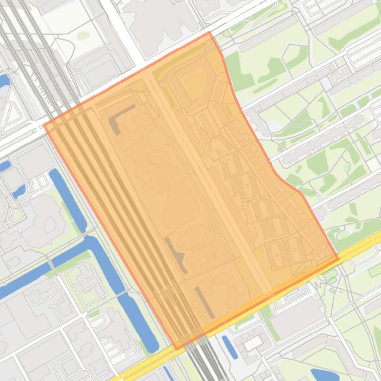 Kaart van de buurt Hoptille.