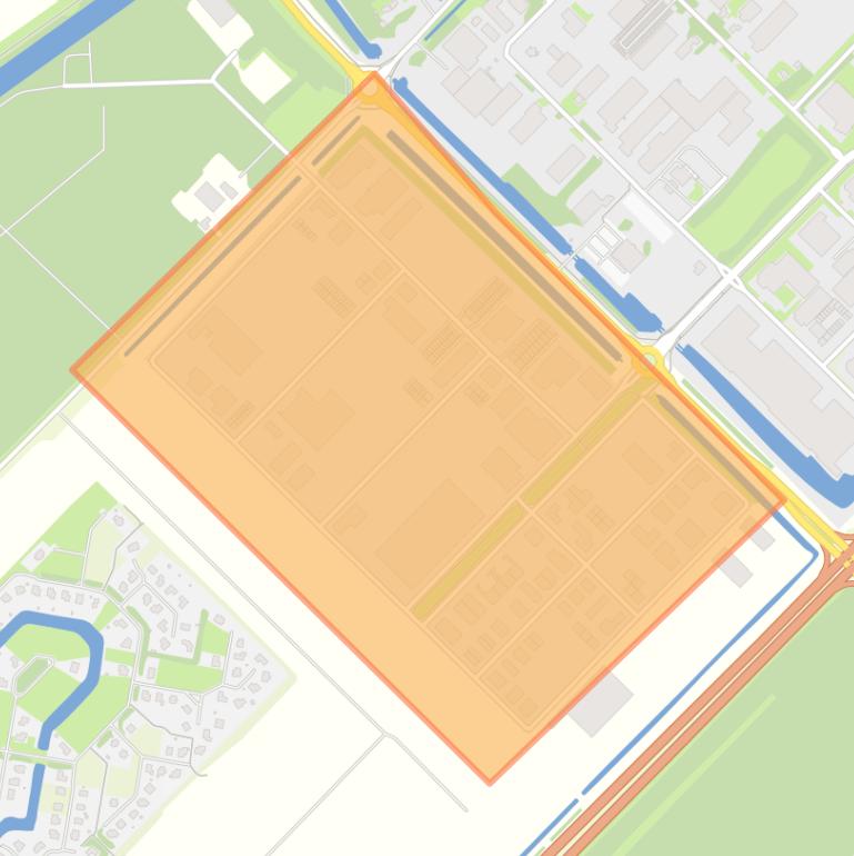 Kaart van de buurt Horstenparc.