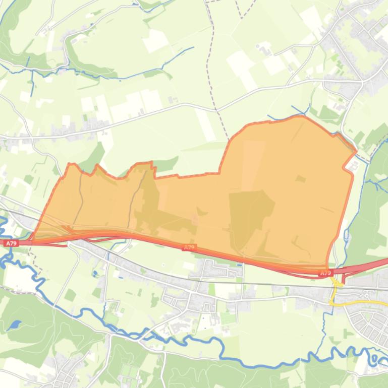 Kaart van de buurt Houthemerveld.