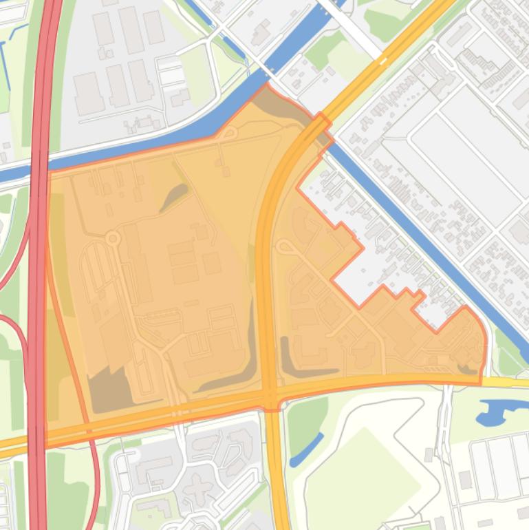 Kaart van de buurt Huize Nassau.