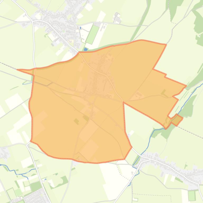 Kaart van de buurt IJzeren.