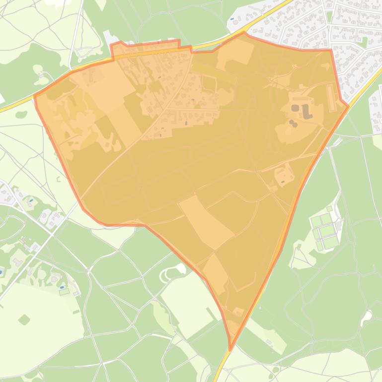 Kaart van de buurt IJzeren veld.