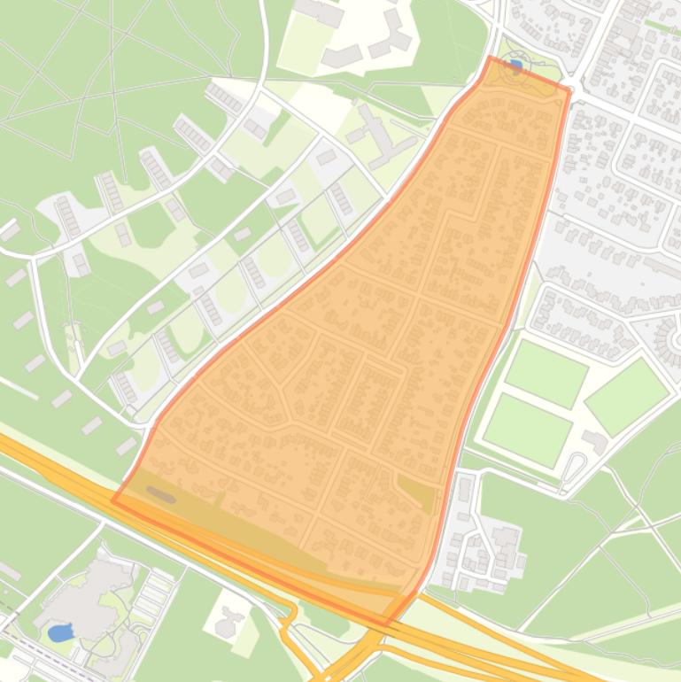 Kaart van de Indische Buurt.