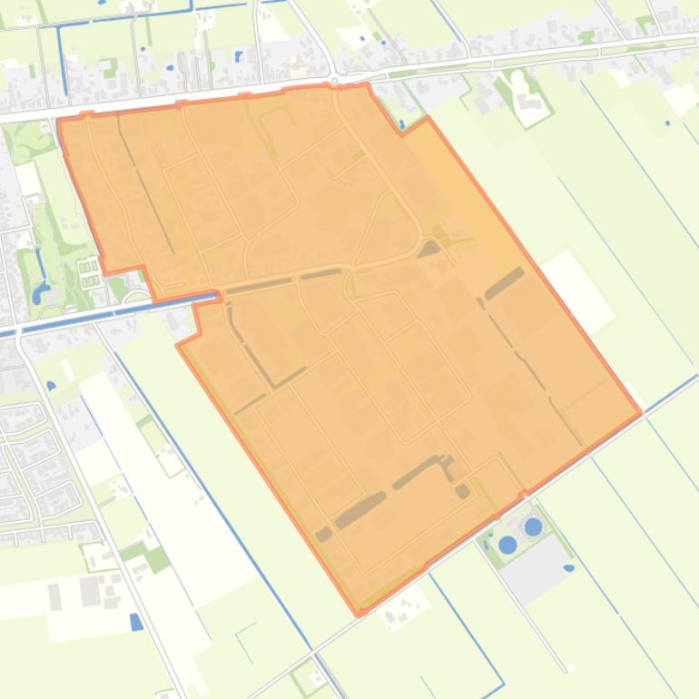Kaart van de buurt Industriegebied Rollepaal.