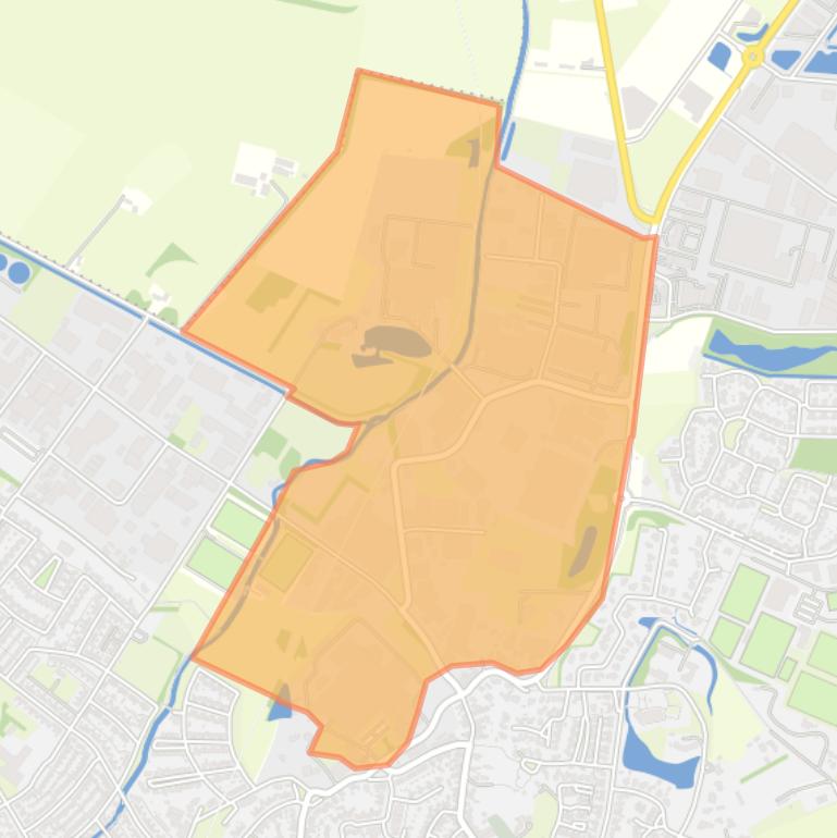 Kaart van de buurt Industriegebied Spechthorst I.