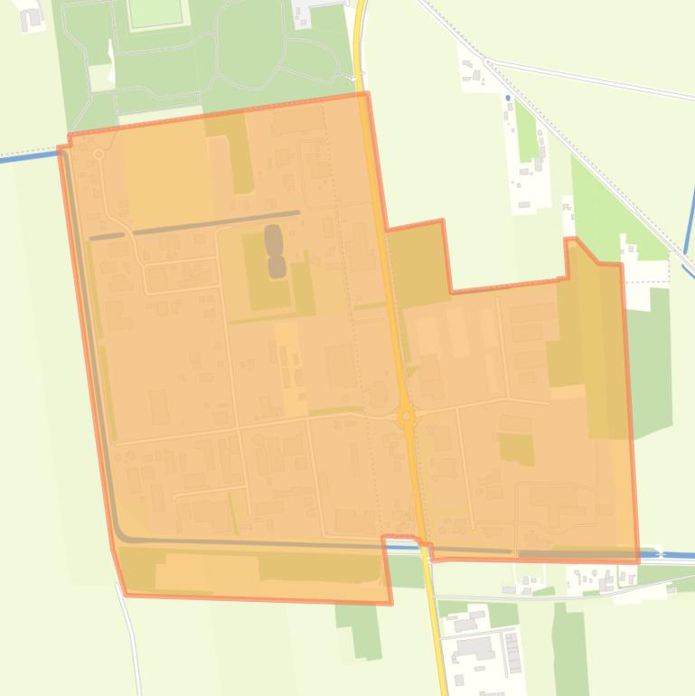 Kaart van de buurt Industrieterrein De Vierslagen.