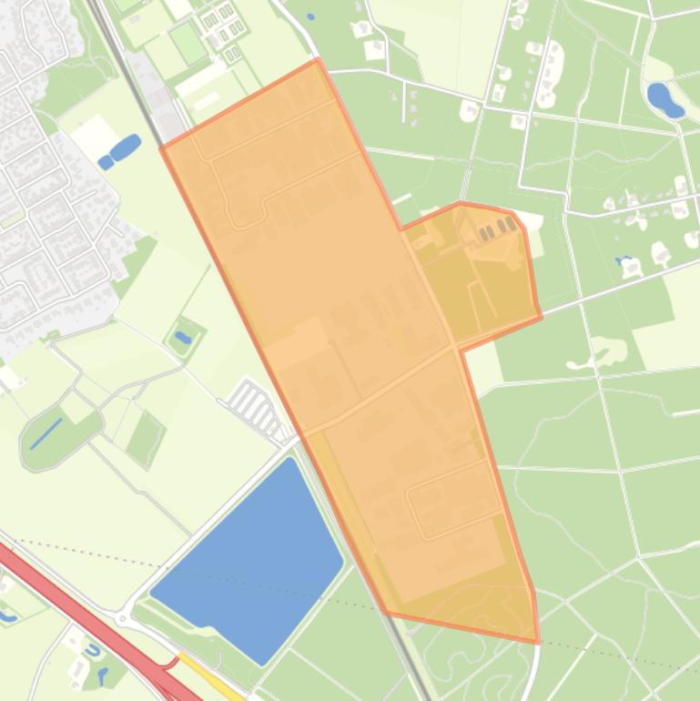 Kaart van de buurt Industrieterrein Den Engelsman Rondven.
