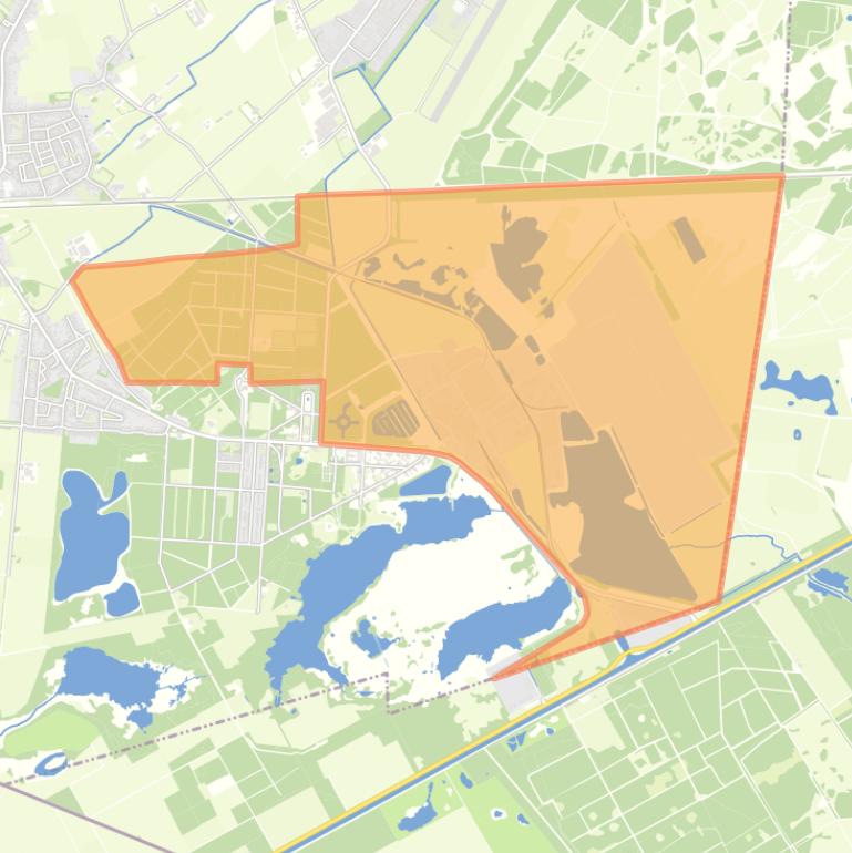 Kaart van de buurt Industrieterrein Dorplein.