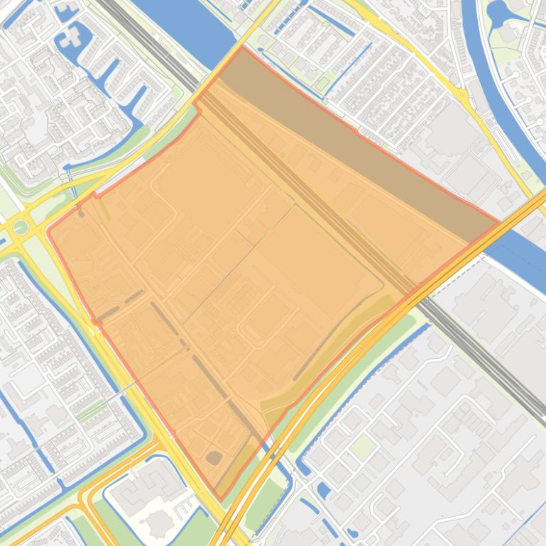 Kaart van de buurt Industrieterrein Maarssenbroek.