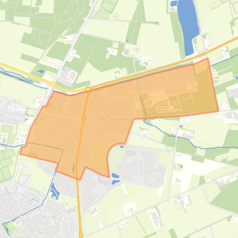 Kaart van de buurt Industrieterrein Scheiweg.