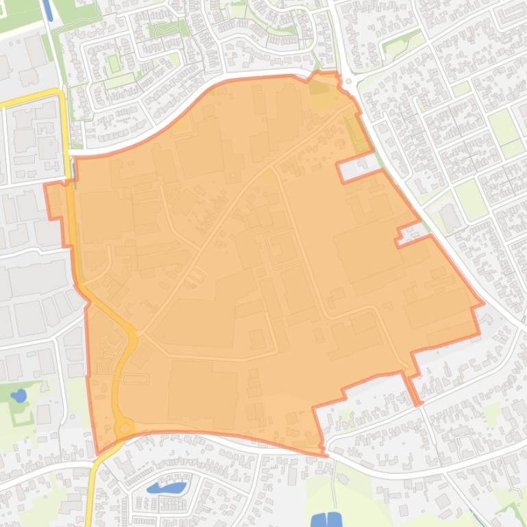Kaart van de buurt Industrieterrein ’ ’t Stoom ’.