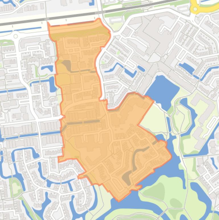 Kaart van de Instrumentenbuurt.