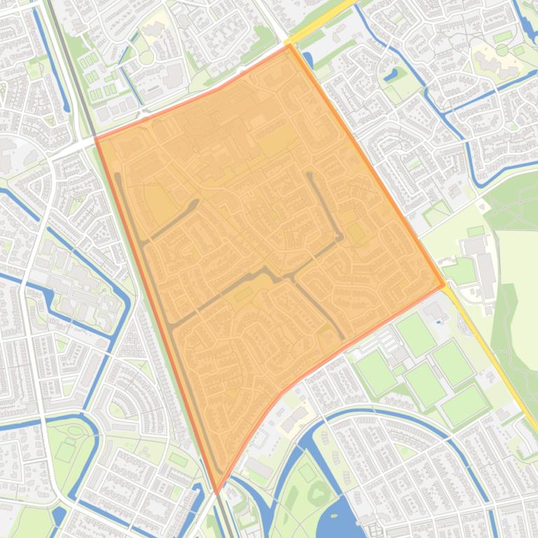 Kaart van de buurt Ittersumerlanden.