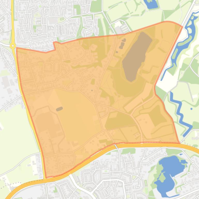 Kaart van de buurt Jankenberg.