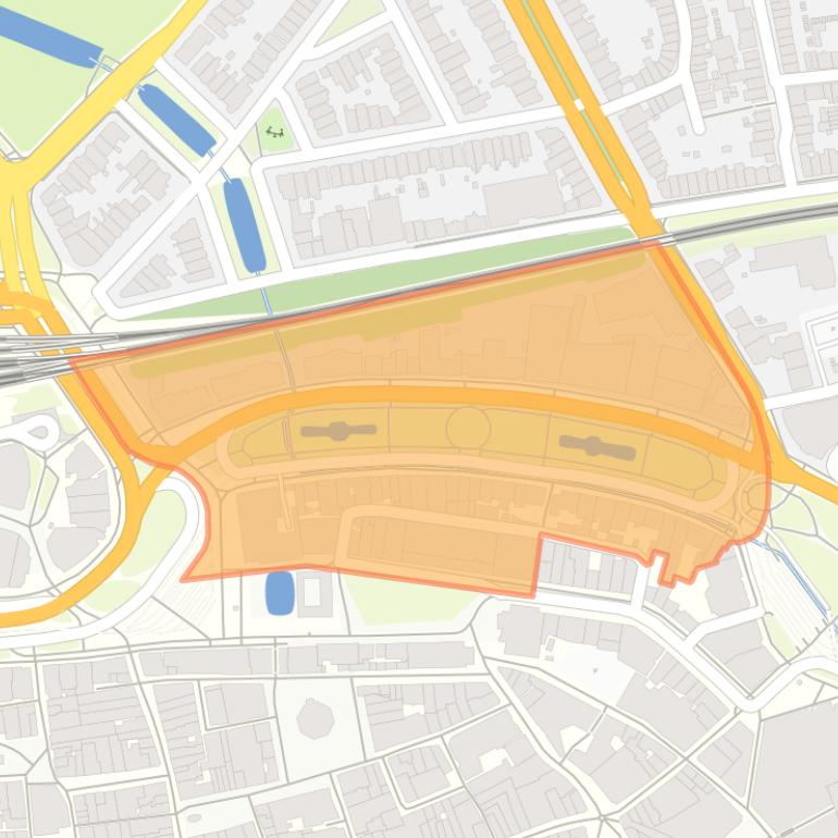 Kaart van de buurt Janssingel.