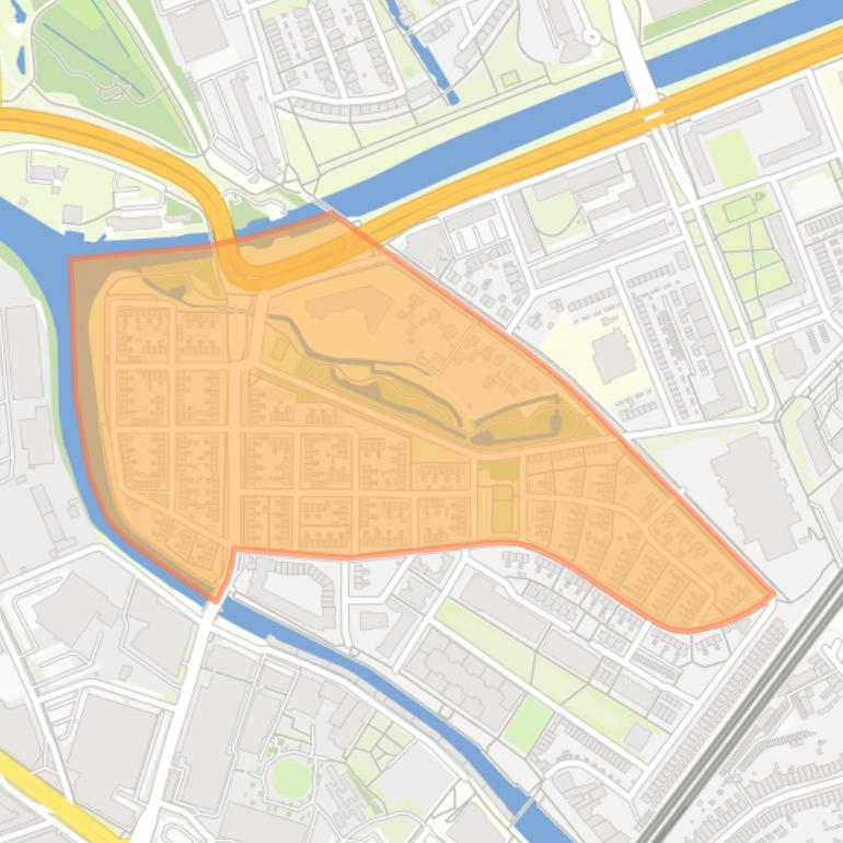 Kaart van de buurt Jericho / Jeruzalem.