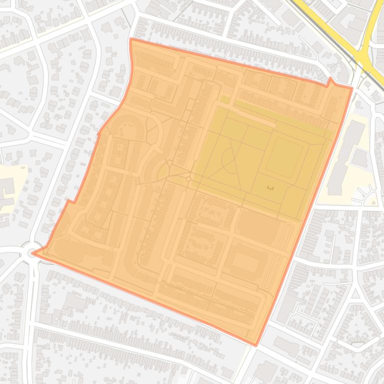 Kaart van de buurt Juliana van Stolberg.