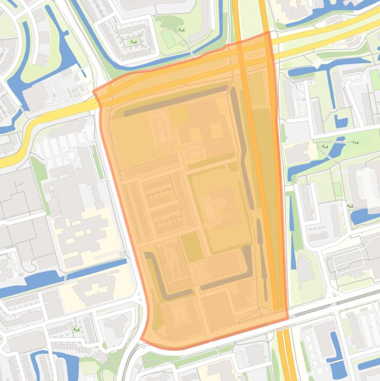 Kaart van de Juniusbuurt.